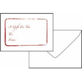 Paper Envelope w/ 1 Color Print